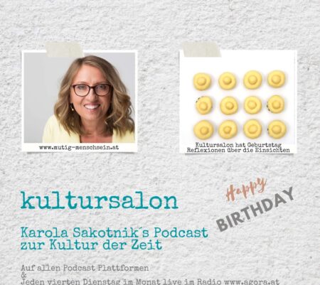 kultursalon #13 | Ein Jahr podcast, ein Jahr „kultursalon“