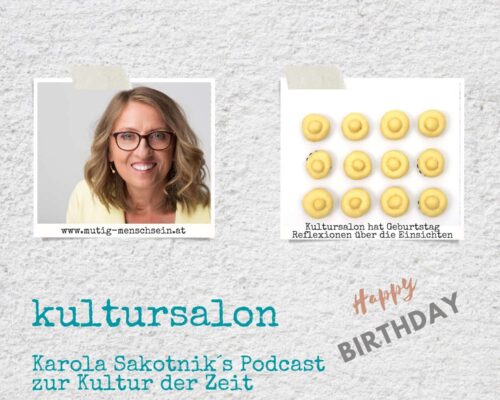 kultursalon #13 | Ein Jahr podcast, ein Jahr „kultursalon“